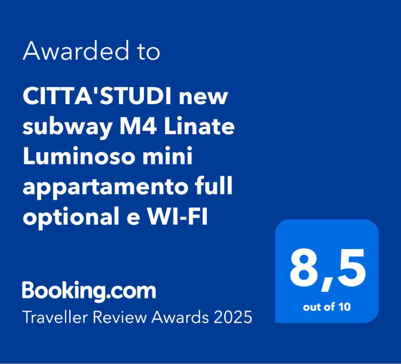 Citta Studi M4 Subway Linate, City Center 10 Min, Luminoso Appartamento Full Optional Wi-Fi มิลาน ภายนอก รูปภาพ